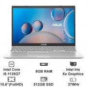 Laptop Asus X515EA-EJ1046T Intel Core i5-1135G7/8GB/512GB SSD/15.6 FHD/FP/Win10/Silver