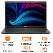 Laptop Dell Latitude 3520 70251590 Intel Core i7-1165G7/8GB/256 GB PCIe/15.6" FHD/Dos/Black